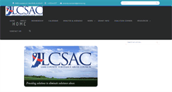 Desktop Screenshot of lcsac.org